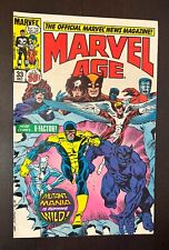MARVEL AGE #33 (Marvel Comics 1985) -- Wolverine X-Factor -- VF/NM picture