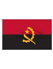 Angola 2' x 3' Indoor Polyester Flag picture