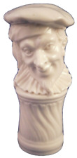 Nymphenburg Porcelain Figural Bottle Stopper / Cane Handle Porzellan Figur picture