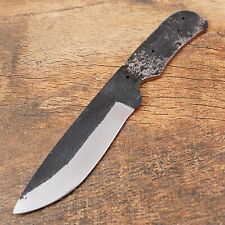8'' CUSTOM HAND FORGED 1095 CARBON STEEL BLANK BLADE HUNTING SKINNING KNIFE 241 picture