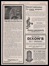 1912 Walter L Flower Company St Louis Missouri Acme Oil Filters Vintage Print Ad picture
