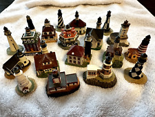 Lenox Lighthouses Mini Thimble 19 Pcs Nautical Lot Coastal Set Collectibles picture