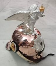 Deluxe German Officer Pickelhaube Eagle  Prussian COPPER Helmet With Stand Gift picture
