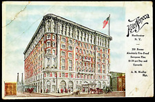 ROCHESTER New York HOTEL SENECA Antique POSTCARD 1913 Postmarked NY  picture