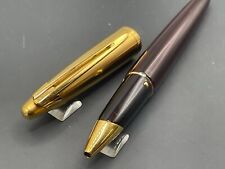 Waterman Edson Red Ruby Sapphire Gold Rollerball Pen - RARE picture