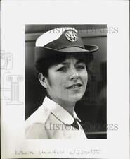 1985 Press Photo Katherine Stanchfield, Lackland Air Force Base, Texas picture