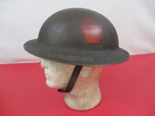 WWI US Army AEF M1917 Helmet Shell - Hand Painted  28th Infantry Division Emblem picture