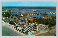 Redington Beach FL-Florida, Aerial Of Redington Tower, Antique Vintage Postcard picture