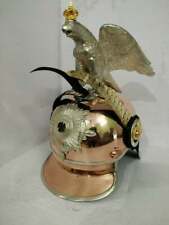 Medieval Imperial Russian Eagle King Helmet German Pickelhaube For Halloween picture