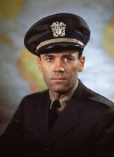 Lt Henry Fonda during military service board USS Bearss summer 194- Old Photo picture