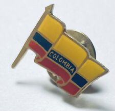 Vintage Colombian Flag Lapel Pin - Travel/Tourist/International  picture