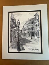 NOLA   Royal St   1976   20 X 24” Mounted. Matted And Ready To Frame picture