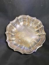 VINTAGE CHIPPENDALE SILVERPLATED TRINKET DISH 5.5” picture