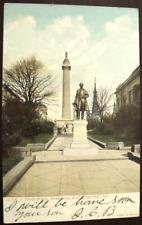 Baltimore Maryland c1905 Teackle Wallis Monument, statue, Washington Monument picture