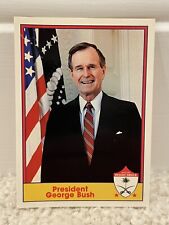 President George Bush Desert Storm Trading Cards #1 NM picture