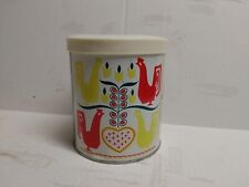 Vintage Procter-Gamble Rooster Bird Shortening Tin w/Lid picture