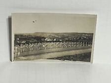Postcard Military Cemetery Graveyard White Cross A67 picture