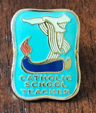 Vintage Catholic School Teacher Pin picture
