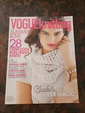 Vogue Knitting Magazine Spring/Summer 2014 Lace Hoods Summer Love picture