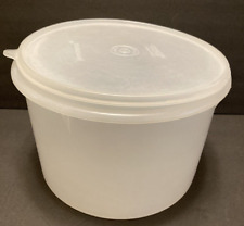 Vintage Tupperware Econo Canister Large Storage with Lid 267-3 / 230-7 picture