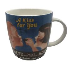 Valentines Mug Hershey's Kisses Coffee Cocoa Mug A Kiss For You Milk Chocolate picture