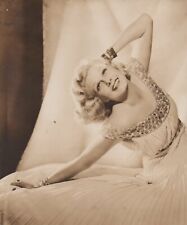 Jean Harlow (1937) 🎬⭐ Hollywood beauty - Exotic Alluring Pose Photo K 161 picture