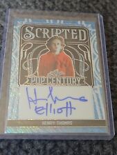2024 Leaf Pop Century Scripted Henry Thomas Auto Autograph 1/1 Elliott E.T. picture