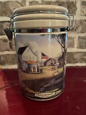 Sam Timm Wild Wings Good Old Barn Summer & Country Life-Summer Canister Crock 07 picture