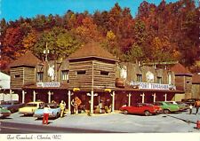1974 NC Cherokee Fort Tomahawk Roadside Souvenir Shop 4x6 postcard CT32 picture