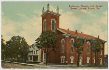 Lutheran Church and Broad Street, Jersey Shore, Pennsylvania 1914 picture