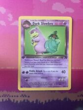 Pokemon Card Dark Slowbro Team Rocket 1st Edition Rare 29/82 Near Mint  picture
