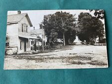 Antique RPPC Upstate New York Old Homes And Street Photo Postcard picture