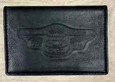 1998 Harley Davidson 95th Anniversary SMALL LEATHER BILLFOLD Wallet Fuel Up NEW picture