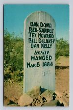 Tombstone AZ-Arizona, Burial Place In Boothill Graveyard, Vintage Postcard picture
