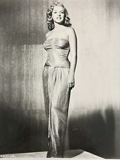 RARE YOUNG MARILYN MONROE ORIGINAL TYPE 1 PHOTO - 8X10 BARE SHOULDERS 1940'S picture