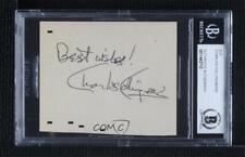 1900-Present Historical Authenticated Charles Collingwood BAS BGS Authentic Auto picture