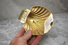 Nice Older Vintage Baptismal Shell, Brass, Very Sturdy (CU271) chalice co picture