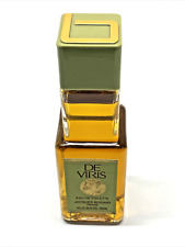 VTG DE VIRIS Perfume Bottle Eau De Toilette BY JACQUES BOGART 4 OZ 120 ML France picture