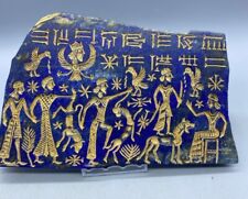 Museam Quality  Lapis Lazuli Stone Roman Greek Sassanian Artifact Intaglio Table picture
