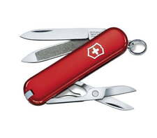 Victorinox Swiss Army Classic ES 7 Function 58 mm Red Pocket Knife 0.6223-X115 picture