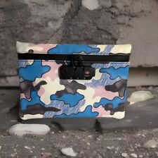 Pink & Blue Camo Smell Proof Lock Bag For Tabacco Smoking Accessories picture