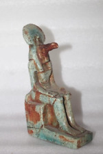 Rare Antique Stone Egyptian God ibis God Thoth From Ancient Egypt Antique BC picture