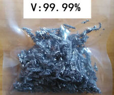 5 grams High Purity 99.99% Vanadium V Metal Lumps Vacuum packing picture