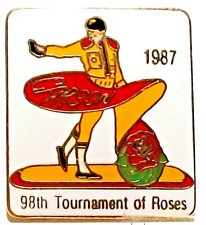 Rose Parade 1987 City of Carson 98th Tournament of Roses Lapel Pin picture