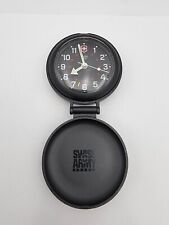 Victorinox Swiss Army Travel Alarm Clock Pocket Watch Black Dial picture