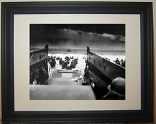 D-day U.S. Allied Invasion DDay Beaches Normandy World War II WWII Framed Photo picture