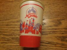 Original 1985 Disneyland 30th Anniversary Celebration Paper Drinking Cup 4.5