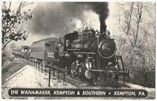 Kempton Pennsylvania ~ WK&S Railroad Train Crossing Little Maiden Creek 1940's picture