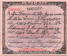 Prohibition Era Prescription Form for Medicinal Liquor Pittsburgh, PA RX RARE #1 picture