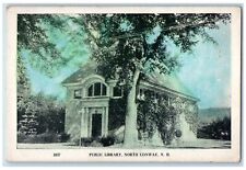 c1940's Public Library Roadside North Conway New Hampshire NH Unposted Postcard picture